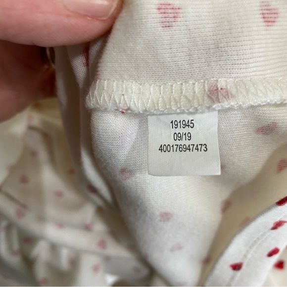 Croft & Barrow Tiny Red Hearts The Classic Tee - Picture 6 of 7